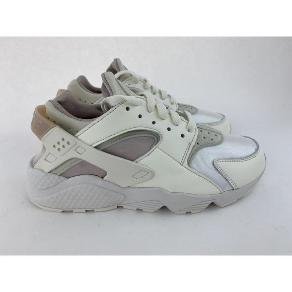 Nike Air Huarache Sail Light Bone Women's Sneakers Shoes White Cream - Picture 8 of 12